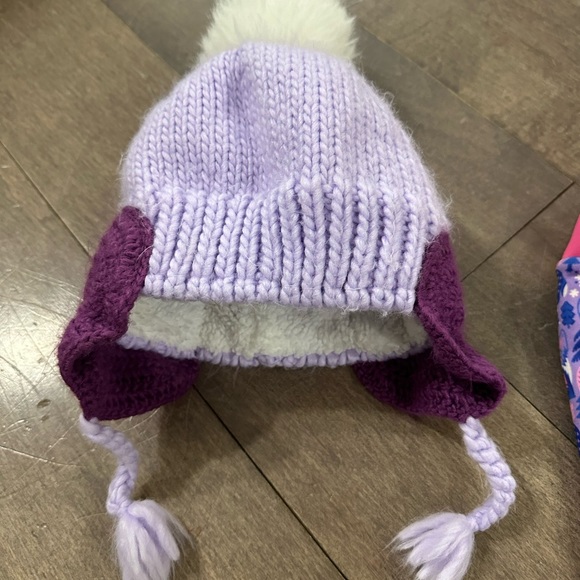 Turtle fur hat balaclava and H&M gloves lot toddler size - Picture 2 of 6